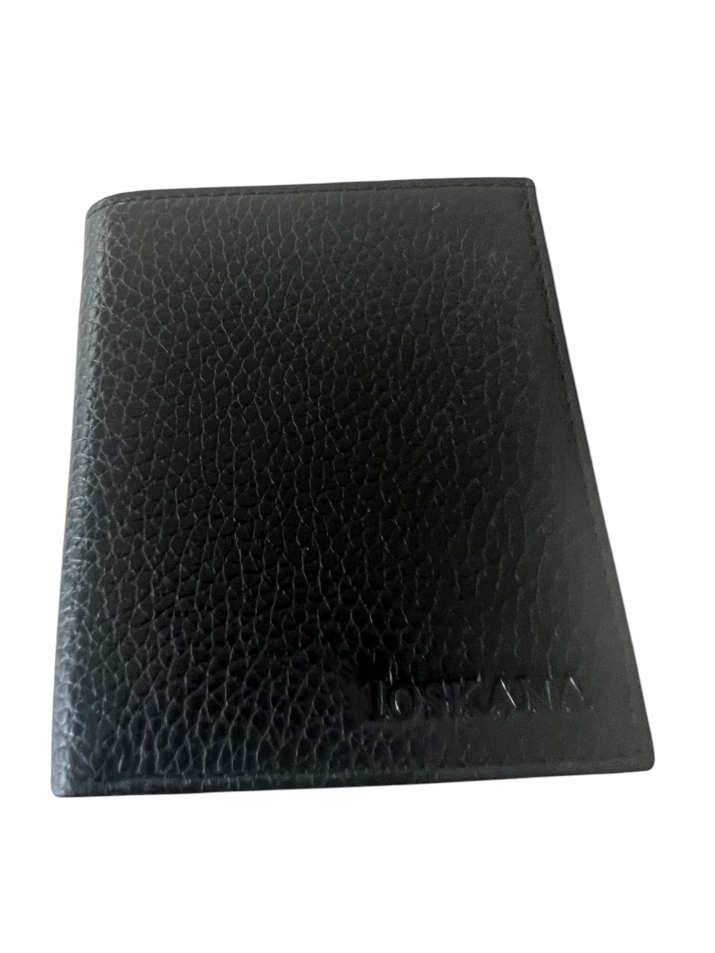 Siyah Rahat Kullanımlı Uniseks Hakiki Deri Cüzdan