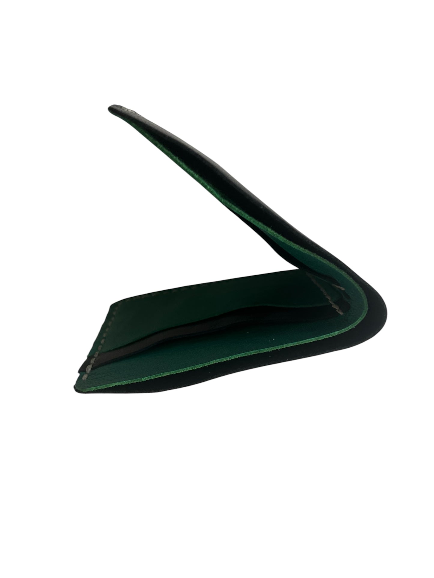 Siyah Yeşil Hakiki Deri Erkek Cüzdan Style 15208SY