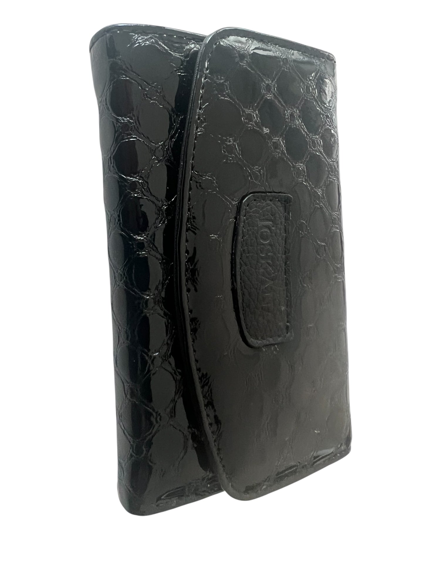 Shiny Leather Multi-Purpose Women's Wallet Style 15304/Black