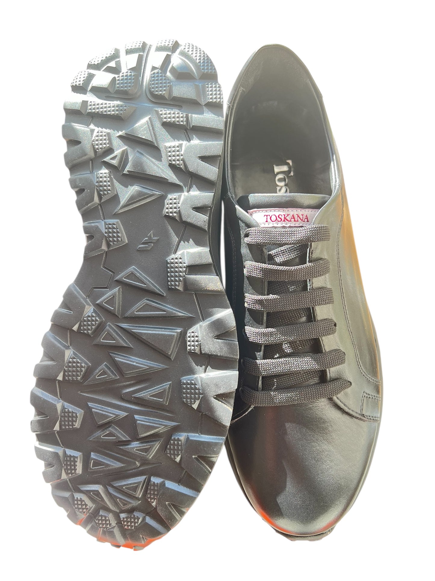 itelyan derisinden erkek sneaker