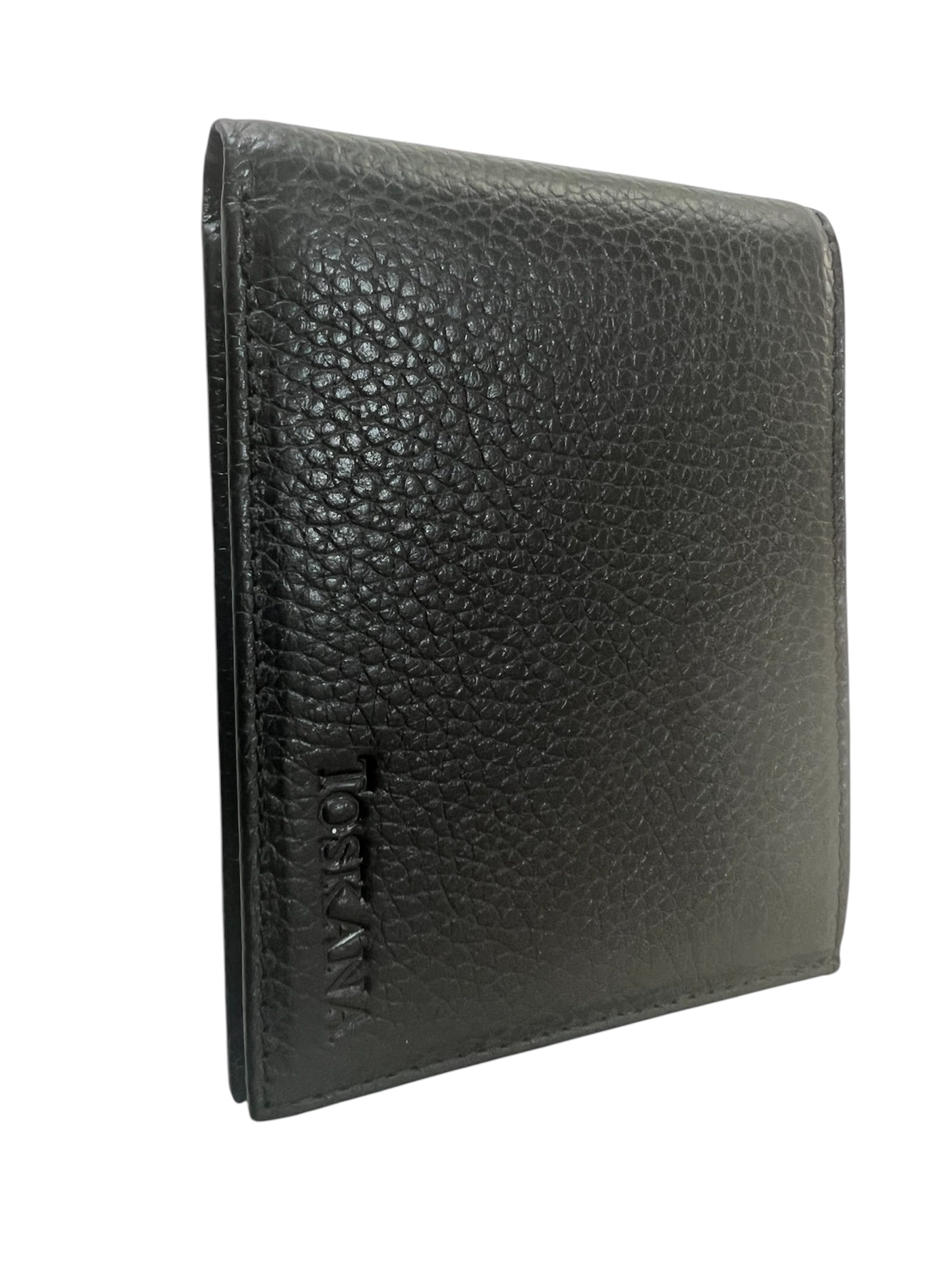 Siyah Çok Amaçlı Erkek Hakiki Deri Cüzdan