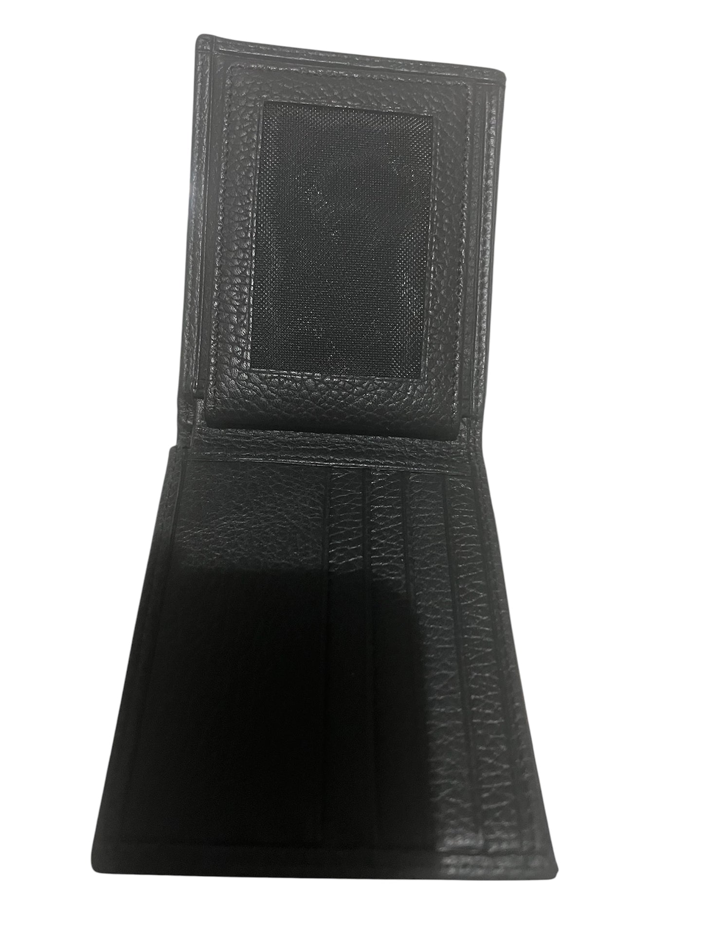 Siyah Çok Bölümlü Çok Amaçlı Erkek Hakiki Deri Cüzdan