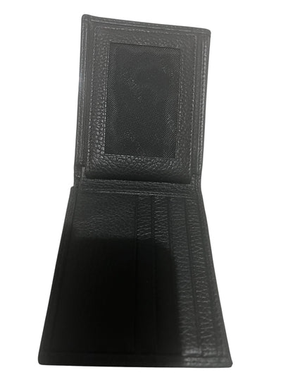 Siyah Çok Bölümlü Çok Amaçlı Erkek Hakiki Deri Cüzdan