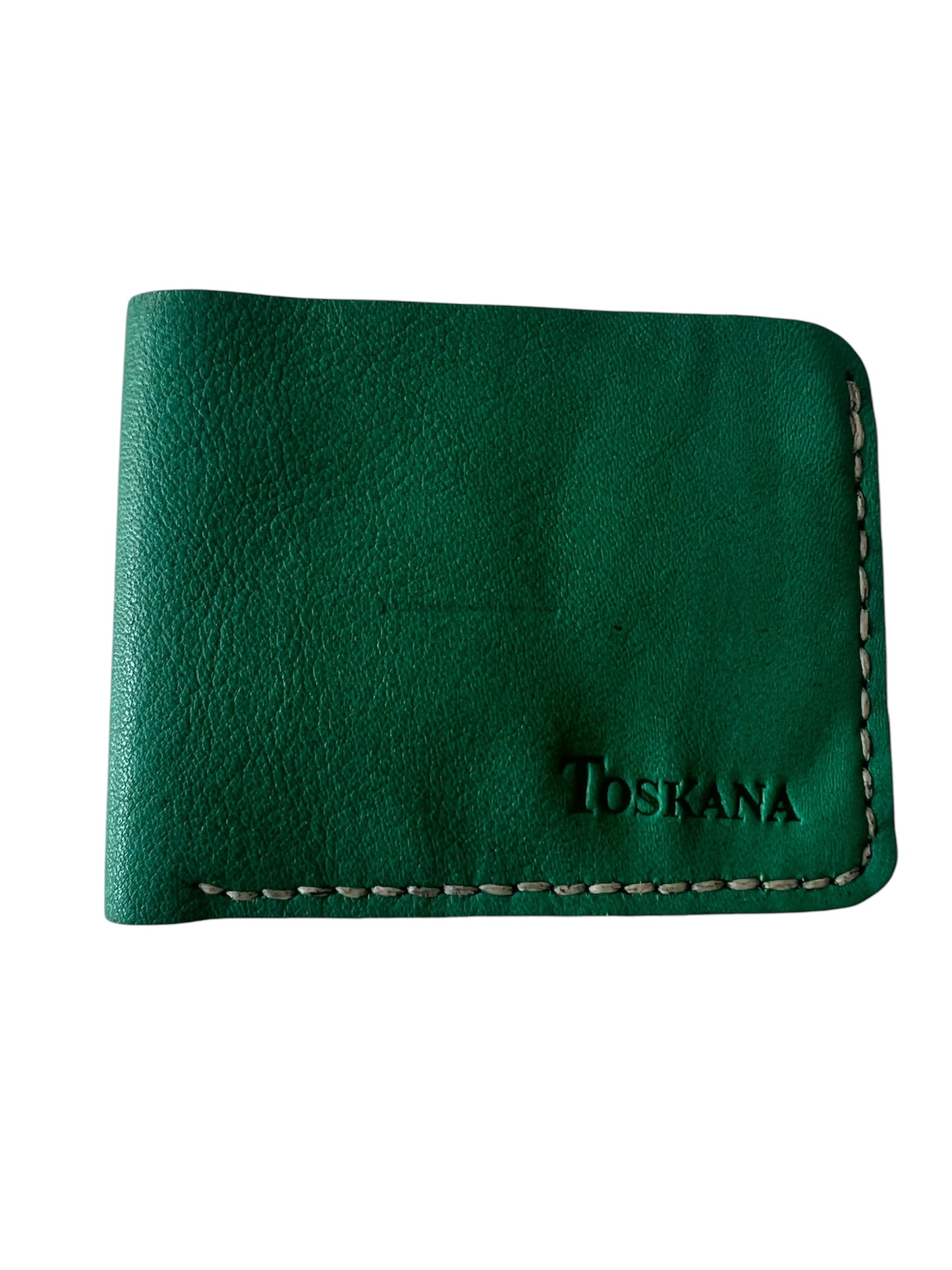 Green Black Color Men's Leather Wallet Style 15209YS