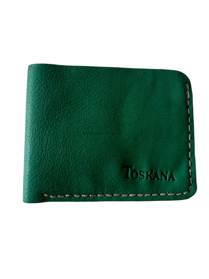 Green Black Color Men's Leather Wallet Style 15209YS