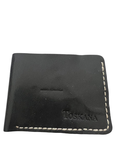 Siyah Beyaz Hakiki Deri Erkek Cüzdan  Style 15211SB