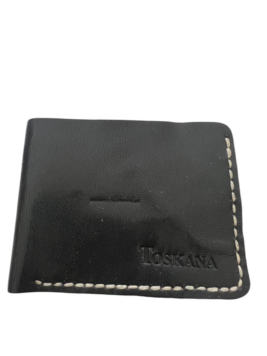 Siyah Beyaz Hakiki Deri Erkek Cüzdan  Style 15211SB