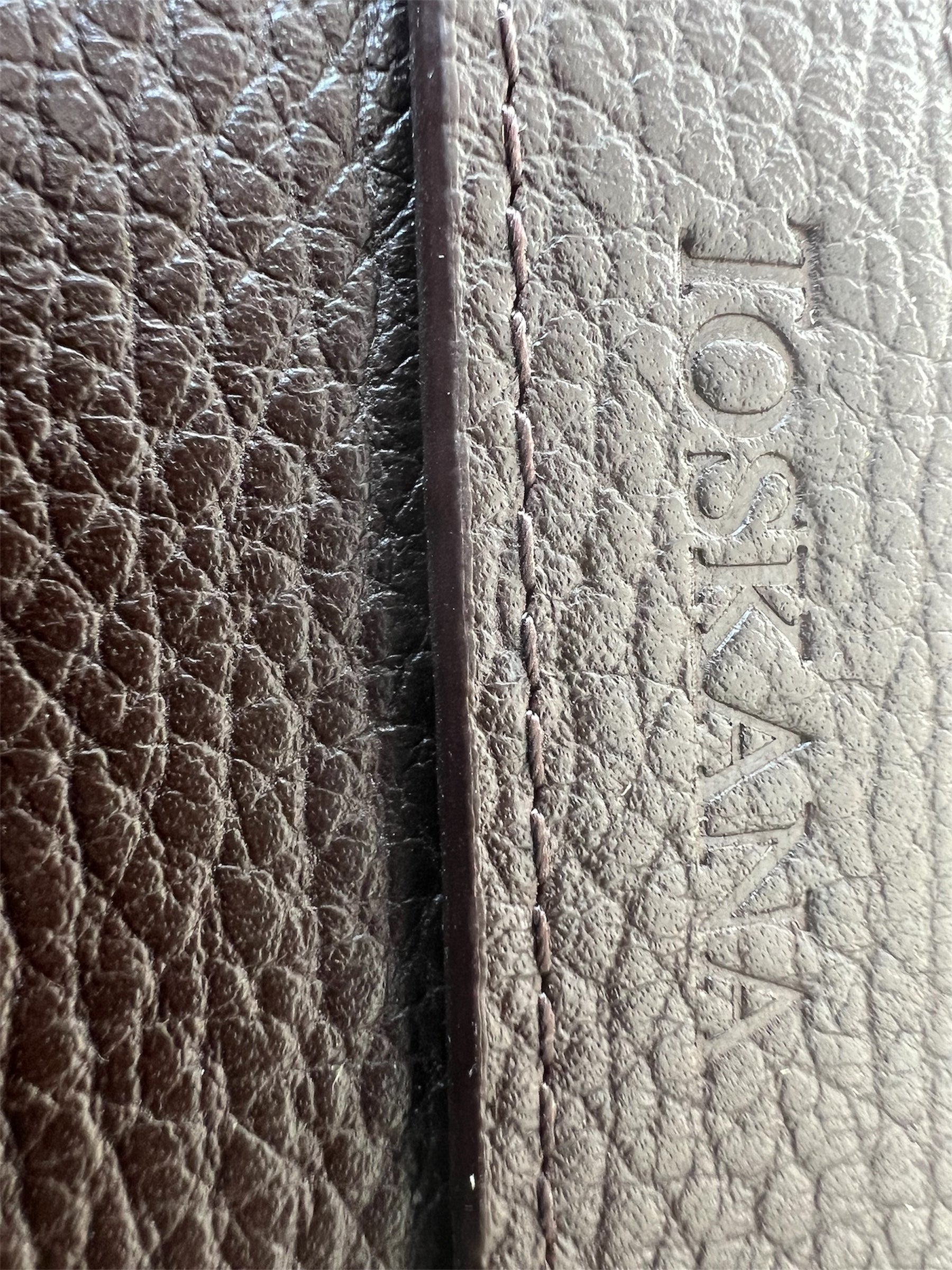 Kahverengi Çok Amaçlı Fermuarlı Şık Kadın Hakiki Deri Cüzdan