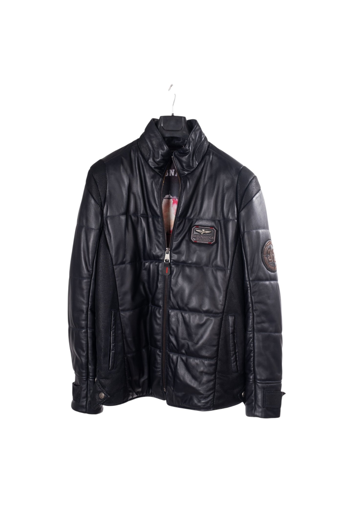 Siyah Yanı Çıtçıtlı Erkek Deri Ceket Style 200-4051