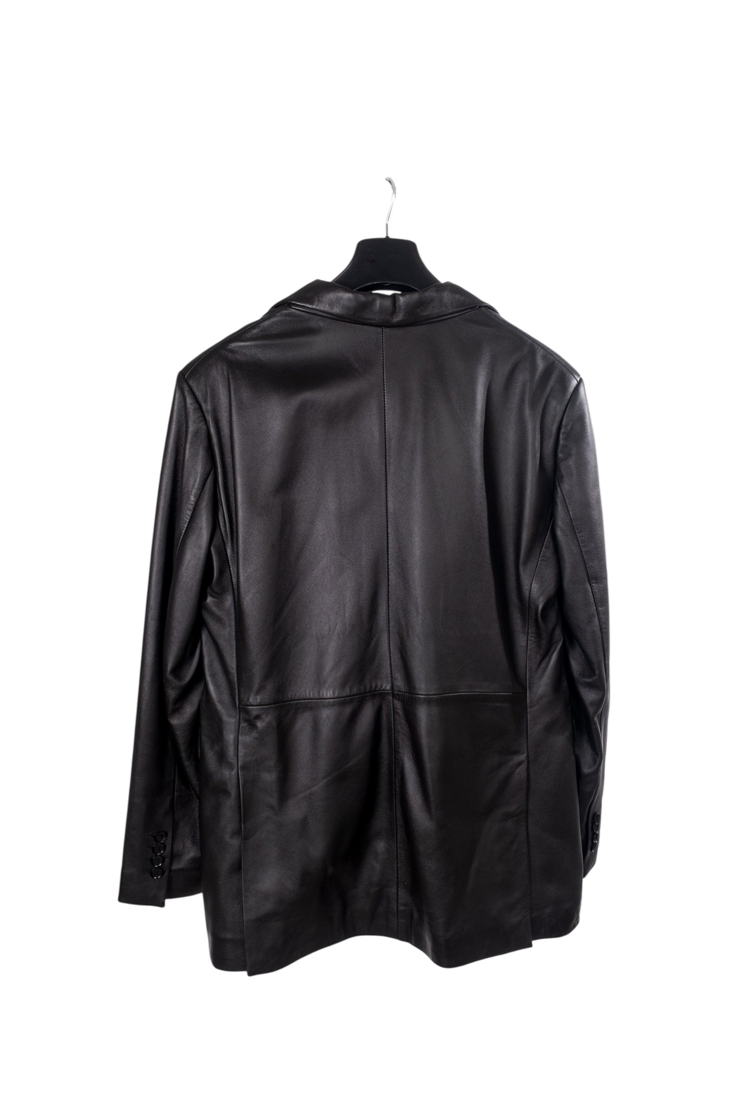 Toskana Design Siyah Erkek Blazer Deri Ceket Style 200-4086