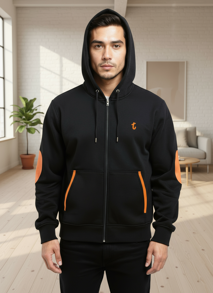 Toskana Design Deri-Pamuk Sweatshirt