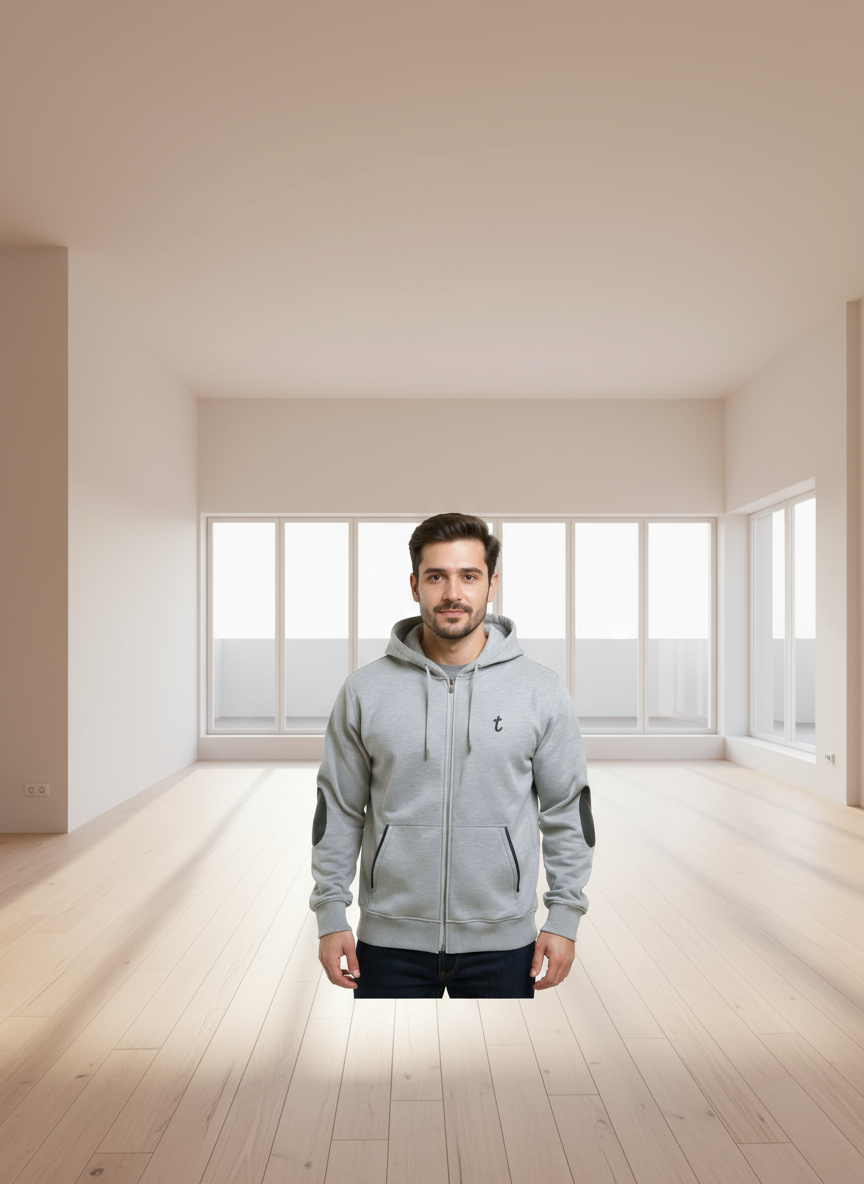 toskana design deri detaylı sweatshirt