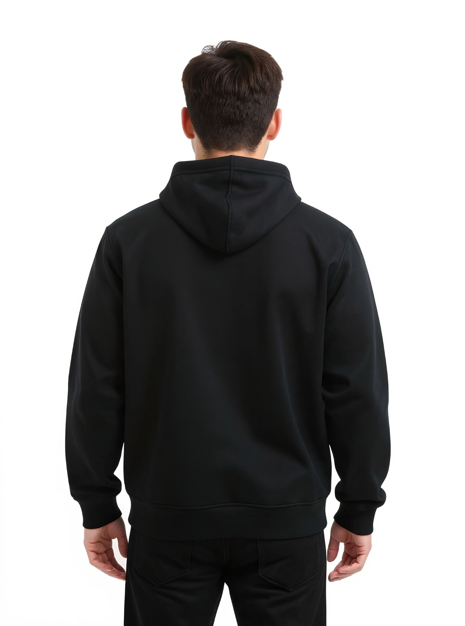 Kapşonlu Sweatshirt - Siyah Renk | Toskana Design