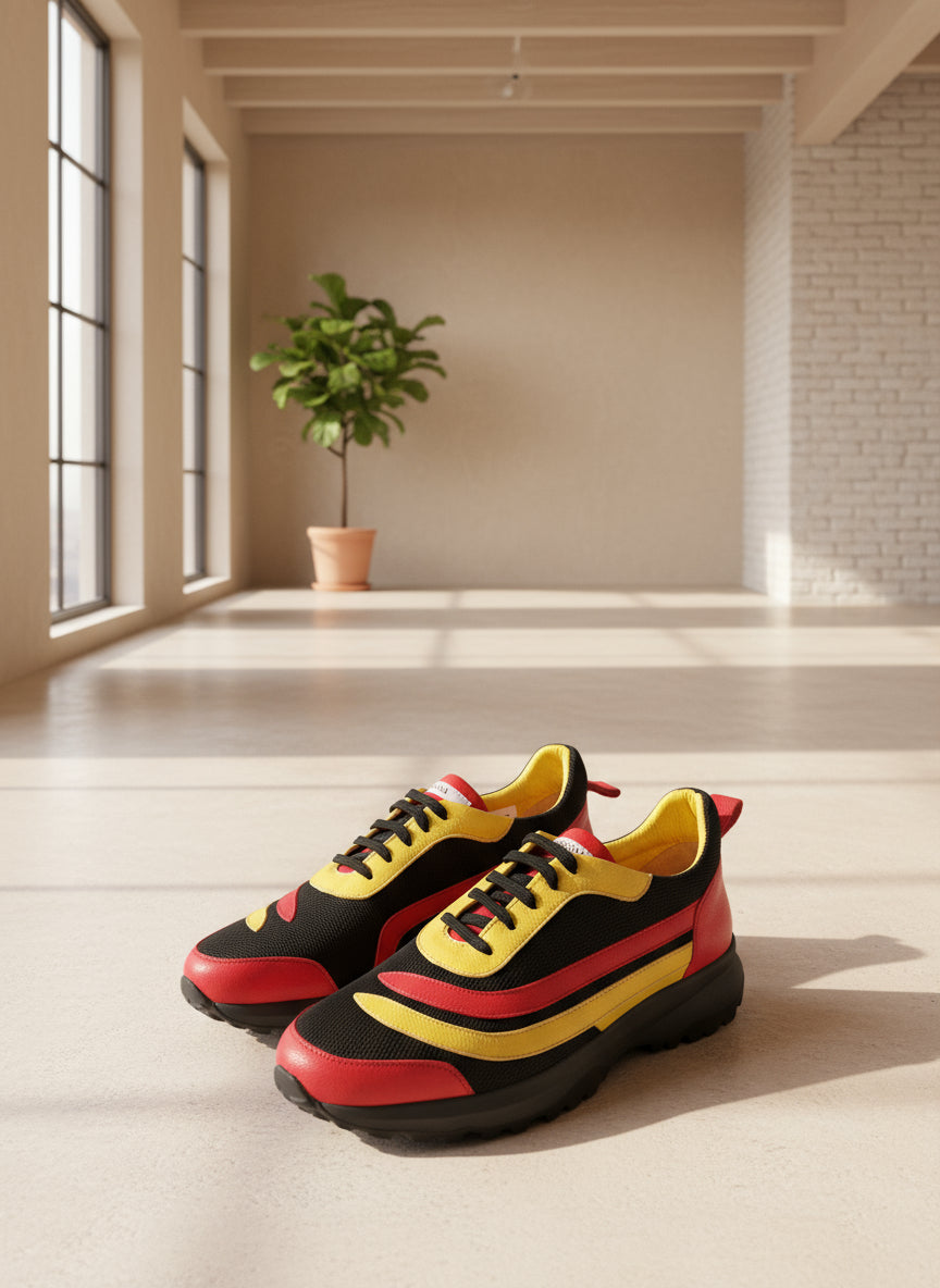 Toskana Design - Deri Sneaker -Style Casual 300-107