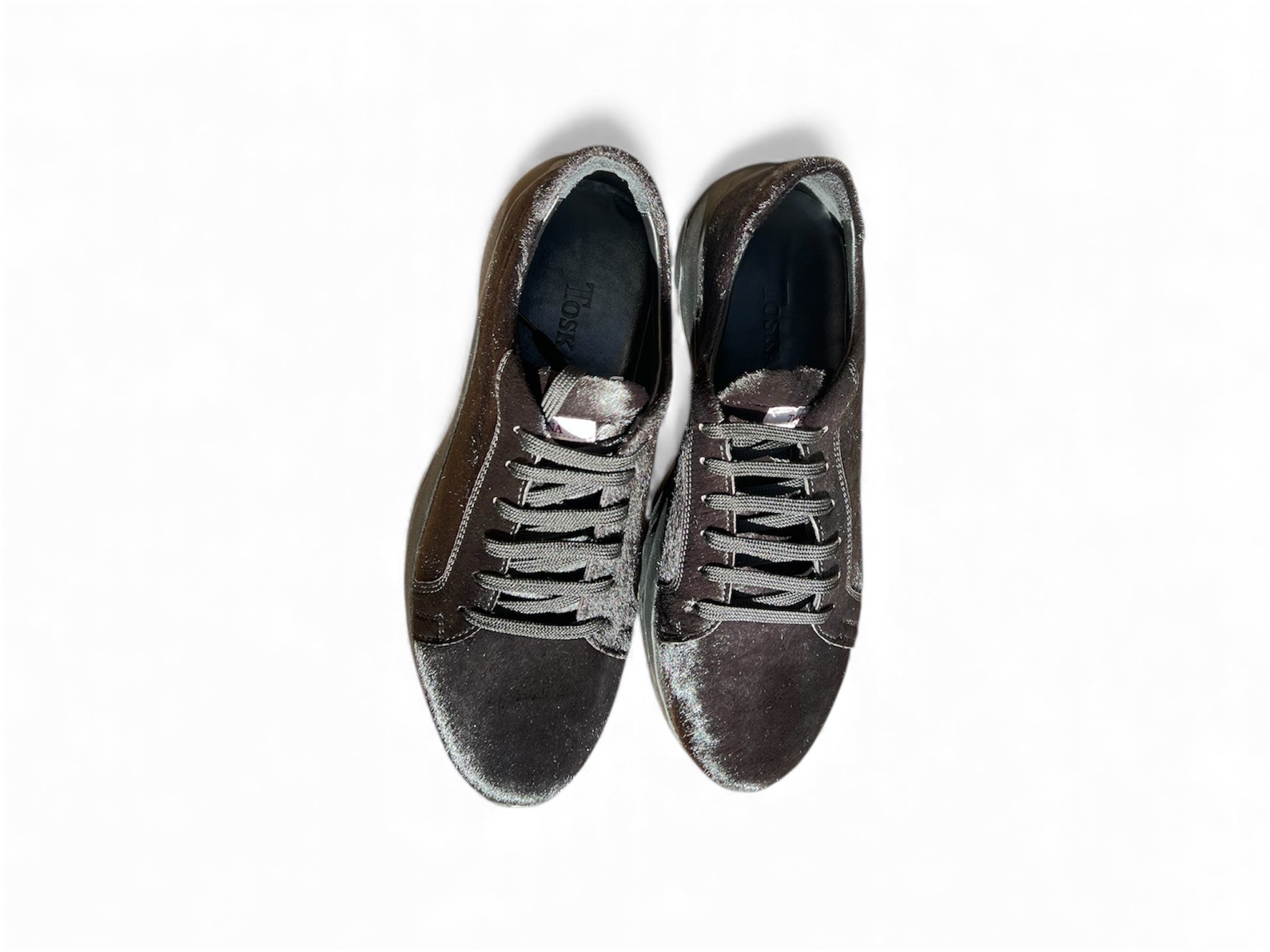 siysh  pony deri erkek sneaker