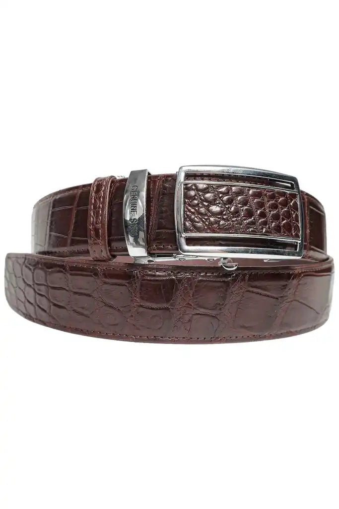 Toskana Design Kahverenği Timsah Derisi Erkek Kemer 300-7001        İndirilmiş Fiyatı 23.922TL