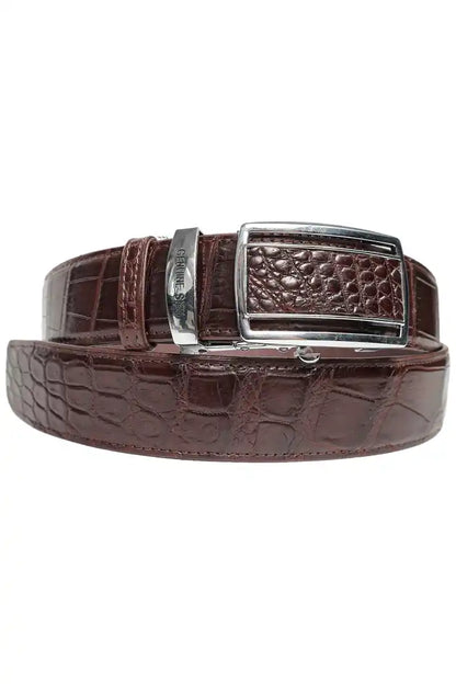 Toskana Design Kahverenği Timsah Derisi Erkek Kemer 300-7001        İndirilmiş Fiyatı 23.922TL