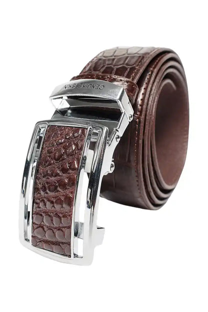 Toskana Design Kahverenği Timsah Derisi Erkek Kemer 300-7001        İndirilmiş Fiyatı 23.922TL